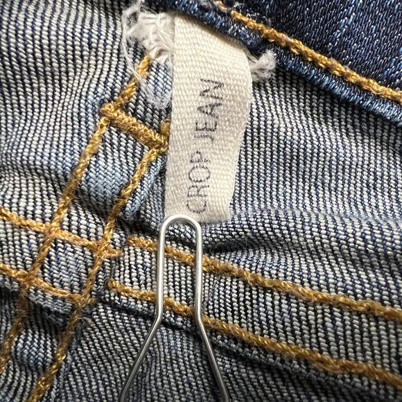 Rag & Bone Crop Jean 27.5" Inseam Alderly Wash Whiskering W1510K520 Size 24 - Picture 10 of 13